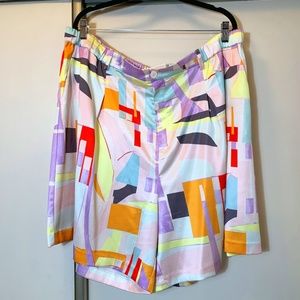 Nordstrom BP Open Edit Soft Graphic Print Shorts - Size: 3X